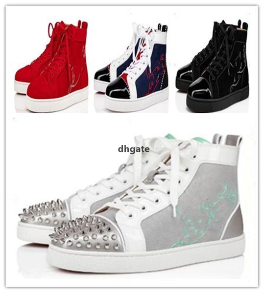 red-bottoms christians new designer man sneaker with big logo fashion spikes men women casual shoes high red men women flats lover ifi, Black
red-bottoms christians new designer man sneaker with big logo fashion spikes men women casual shoes high red men women flats lover ifi, Black
