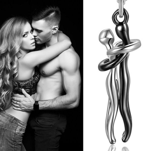 classic couple jewelry hug necklace for women 316 stainless steel necklaces lovers friend personality jewelry fine gift, Silver
classic couple jewelry hug necklace for women 316 stainless steel necklaces lovers friend personality jewelry fine gift, Silver