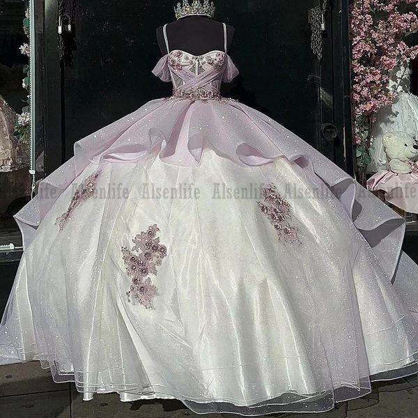 newly vestidos de quinceanera off shoulder glitter sparkly lilac sweet 15 prom party gowns quinceanera dresses, Blue;red
newly vestidos de quinceanera off shoulder glitter sparkly lilac sweet 15 prom party gowns quinceanera dresses, Blue;red