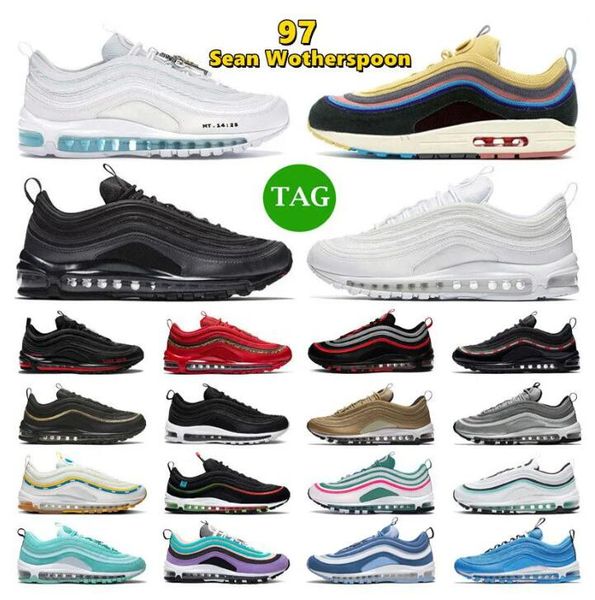 97 97s running shoes sports runner triple white black silver bullet laser blue halloween woven the future south beach persian violet men wom
97 97s running shoes sports runner triple white black silver bullet laser blue halloween woven the future south beach persian violet men wom