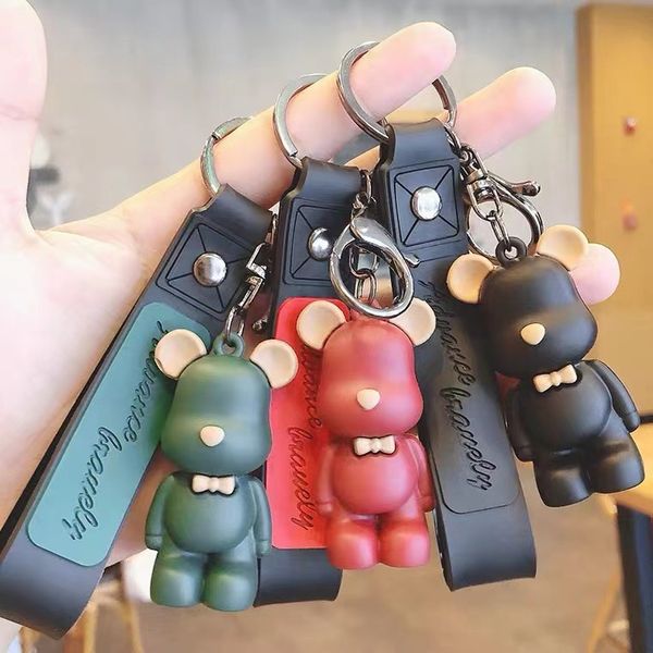 creative bomgom tassels cartoon popobe bear keychain bowtie silicone key chain pendant cars keyrings holder key chains women men for car key, Silver
creative bomgom tassels cartoon popobe bear keychain bowtie silicone key chain pendant cars keyrings holder key chains women men for car key, Silver