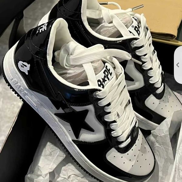 with box dress shoes designer shoe bapestas baped designer sk8 sta platform sneakers bapesta patent leather green black white plate-forme fo
with box dress shoes designer shoe bapestas baped designer sk8 sta platform sneakers bapesta patent leather green black white plate-forme fo