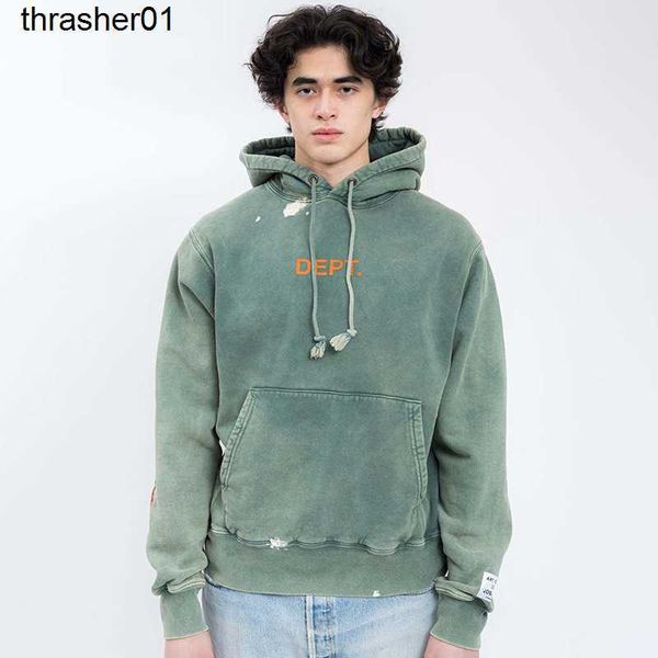 men's hoodies sweatshirts designer galery dept painted letter print washed loose pullover fashion brand hoodie, Black
men's hoodies sweatshirts designer galery dept painted letter print washed loose pullover fashion brand hoodie, Black