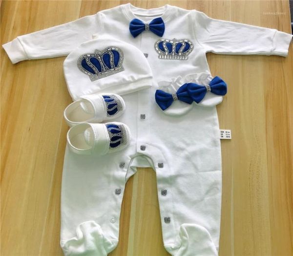 baby rompers girls boys infant cotton clothes 4pcs set hat shoes gloves welcome newborn crown jewelry angel wing pajamas outfit18403950, White
baby rompers girls boys infant cotton clothes 4pcs set hat shoes gloves welcome newborn crown jewelry angel wing pajamas outfit18403950, White