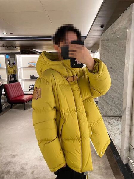 market down jacket winter puffy coat hidden hat men's stand collar designer women's long sleeve warm, Black
market down jacket winter puffy coat hidden hat men's stand collar designer women's long sleeve warm, Black