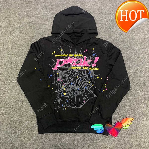 2023 hip hop web puff print sp5der hoodie men women 1 1 young thug angel spider sweatshirts heavy fabric pullover, Black
2023 hip hop web puff print sp5der hoodie men women 1 1 young thug angel spider sweatshirts heavy fabric pullover, Black