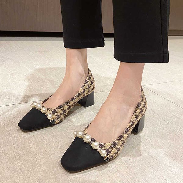 dress shoes spring autumn high heels women shoes beaded sandals 2023 new trend fashion thick pumps casual ladies suede shallow shoes zapatos, Black
dress shoes spring autumn high heels women shoes beaded sandals 2023 new trend fashion thick pumps casual ladies suede shallow shoes zapatos, Black