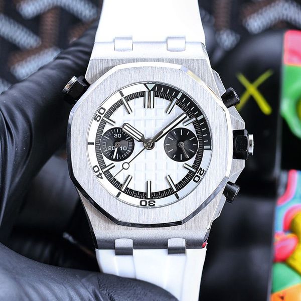 2023 u1 grade aaa watch mens watches mechanical watch sports wristwatch 45mm soft rubber strap sapphire waterproof orologio di lusso multipl, Slivery;brown
2023 u1 grade aaa watch mens watches mechanical watch sports wristwatch 45mm soft rubber strap sapphire waterproof orologio di lusso multipl, Slivery;brown