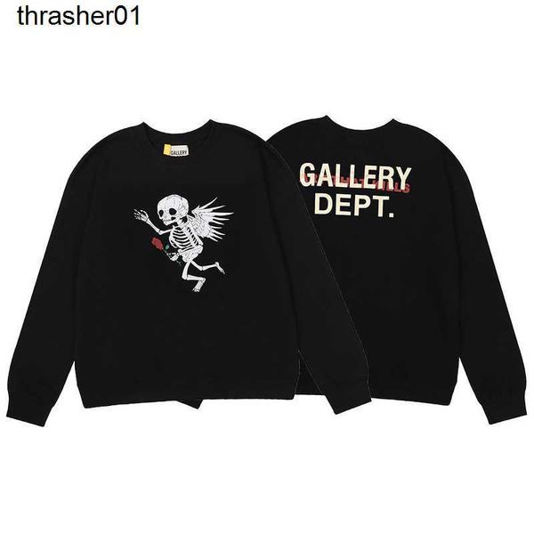 men's hoodies sweatshirts fashion brand galery dept print round neck sweater hoodie, Black
men's hoodies sweatshirts fashion brand galery dept print round neck sweater hoodie, Black
