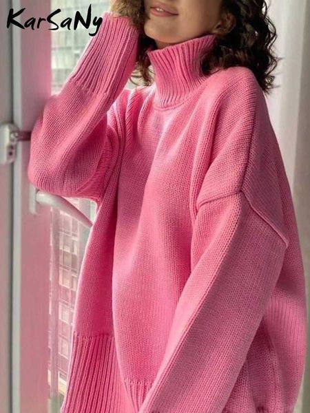 women's sweaters green turtleneck pullover sweater loose warm white jumpers knitted oversize for 221224, White;black
women's sweaters green turtleneck pullover sweater loose warm white jumpers knitted oversize for 221224, White;black