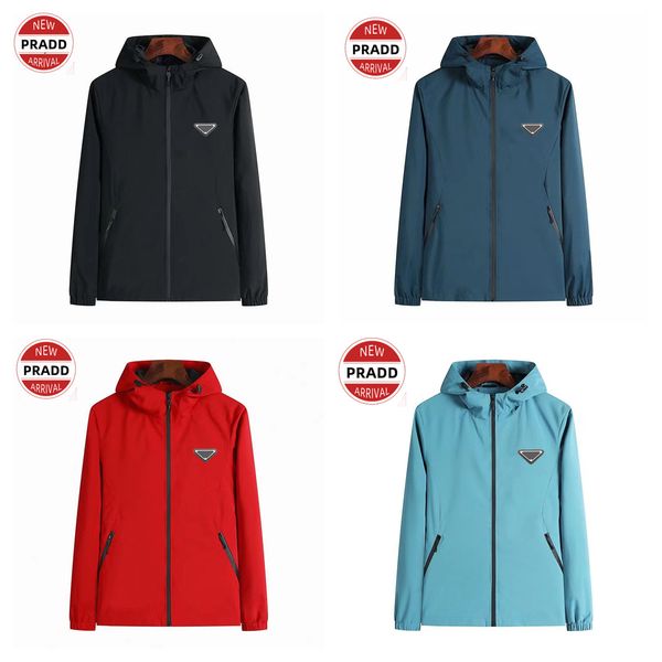 men's jackets prad0 mens sweaters designer windbreaker rainproof jacket sweater printing men coat shirt quality round long letter sleev, Black;brown
men's jackets prad0 mens sweaters designer windbreaker rainproof jacket sweater printing men coat shirt quality round long letter sleev, Black;brown