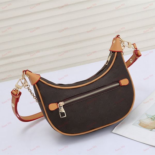 luxury saddle bags chain shoulder bag double zipper fashion messenger purse half moon bag designer star flower underarm package
luxury saddle bags chain shoulder bag double zipper fashion messenger purse half moon bag designer star flower underarm package