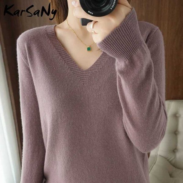 women's sweaters autumn winter 2021 pull femme white pullover women warm soft jumper v neck woman loose 221224, White;black
women's sweaters autumn winter 2021 pull femme white pullover women warm soft jumper v neck woman loose 221224, White;black