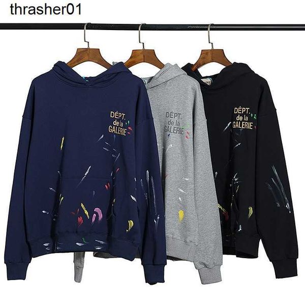 men's hoodies sweatshirts designer graffiti splash paint washed galery dept loose hoodie men's women's fashion brand hoodie, Black
men's hoodies sweatshirts designer graffiti splash paint washed galery dept loose hoodie men's women's fashion brand hoodie, Black