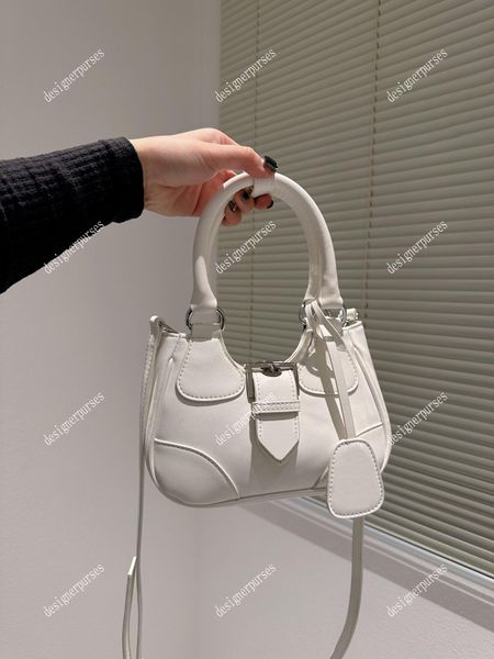 tz designer brand soft handbag moon re-nylon leather portable halfmoon bag triangle logo shoulder crossbody handbags luxury fashion clutch t
tz designer brand soft handbag moon re-nylon leather portable halfmoon bag triangle logo shoulder crossbody handbags luxury fashion clutch t