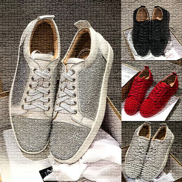 designer loafers casual shoes suede leather women men brand rivets red sneakers party flat black shoe fashion wellshoesshop6 size 35-47
designer loafers casual shoes suede leather women men brand rivets red sneakers party flat black shoe fashion wellshoesshop6 size 35-47