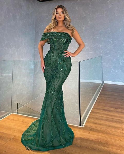 dark green mermaid prom dresses sleeveless bateau off shoulder appliques sequins beaded lace floor length hollow formal evening dresses plus, Black
dark green mermaid prom dresses sleeveless bateau off shoulder appliques sequins beaded lace floor length hollow formal evening dresses plus, Black