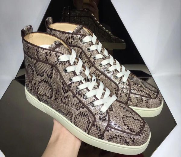 red-bottoms christians luxury fashion high python leather sneakers men women louisflats casual cool outdoor street man shoes xbi, Black
red-bottoms christians luxury fashion high python leather sneakers men women louisflats casual cool outdoor street man shoes xbi, Black