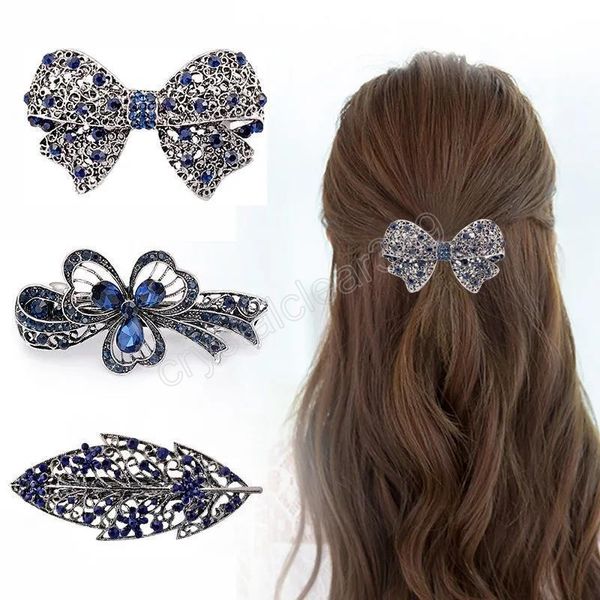 fashion crystal spring hairpins for women sequin flower hair bows with clips rhinestone barrettes hair accessories, Slivery;white
fashion crystal spring hairpins for women sequin flower hair bows with clips rhinestone barrettes hair accessories, Slivery;white