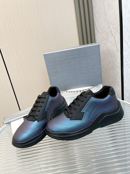 men sneakers polarius man casual shoes designer triangle pattern nylon breathable upper foam light soles formal shoes, Black
men sneakers polarius man casual shoes designer triangle pattern nylon breathable upper foam light soles formal shoes, Black