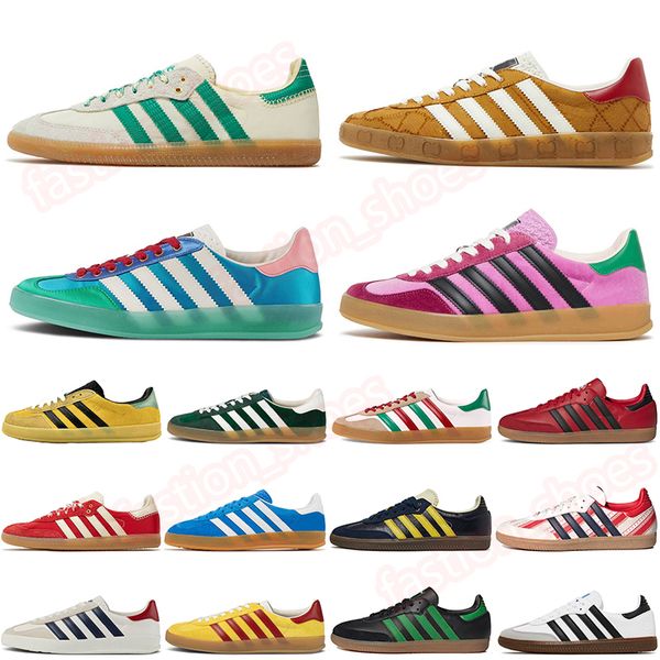 luxury fashion designer casual samba shoes vegan white black gum red gazelles trainers monogram suede pink blue wales bonner cream green
luxury fashion designer casual samba shoes vegan white black gum red gazelles trainers monogram suede pink blue wales bonner cream green