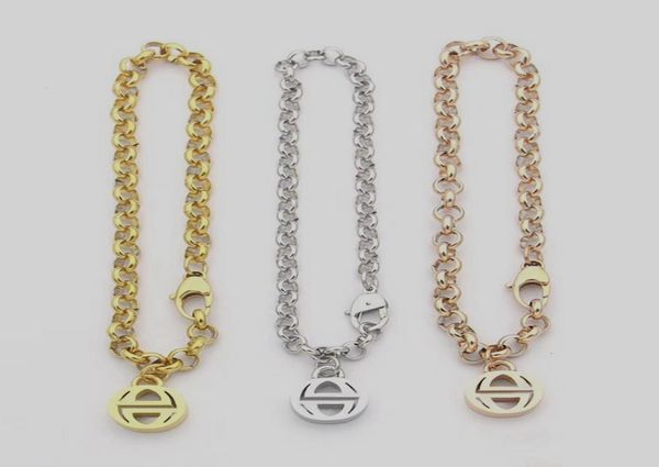 europe america fashion style men lady women titanium steel 18k gold thick chain bracelet with g initials heart pentagram charm 3 c6032218, Golden;silver
europe america fashion style men lady women titanium steel 18k gold thick chain bracelet with g initials heart pentagram charm 3 c6032218, Golden;silver