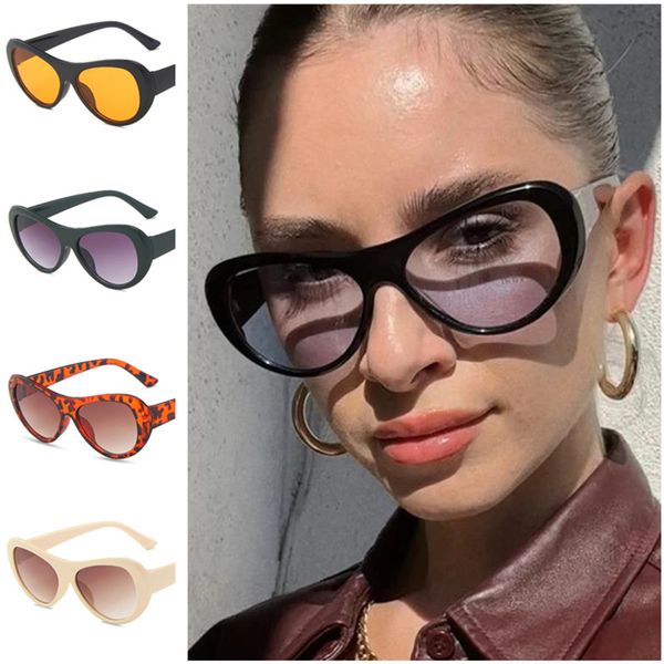 new sunglasses cat eye sun glasses oval adumbral anti-uv spectacles eyeglasses oversize frame ornamental, White;black
new sunglasses cat eye sun glasses oval adumbral anti-uv spectacles eyeglasses oversize frame ornamental, White;black