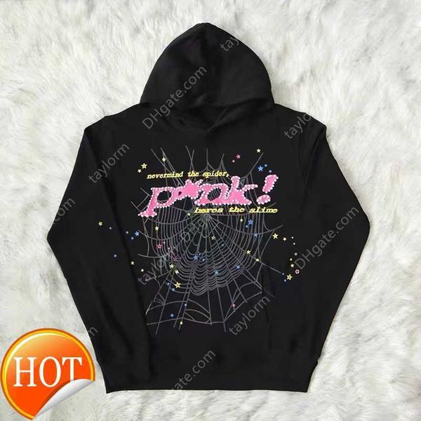 fw2023 hip hop web puff print sp5der hoodie men women 1 1 young thug angel spider sweatshirts heavy fabric pullover, Black
fw2023 hip hop web puff print sp5der hoodie men women 1 1 young thug angel spider sweatshirts heavy fabric pullover, Black
