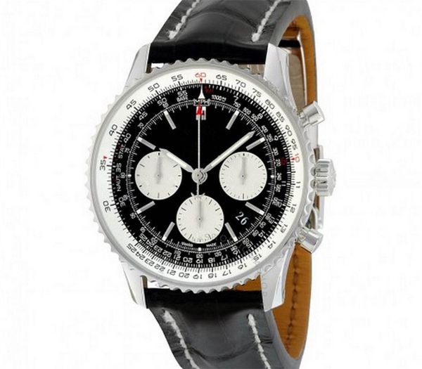 2023 u1 grade aaa men watch navitimer 1 1884 46mm quartz chronograph movement small dial working with buttons leather watches, Slivery;brown
2023 u1 grade aaa men watch navitimer 1 1884 46mm quartz chronograph movement small dial working with buttons leather watches, Slivery;brown