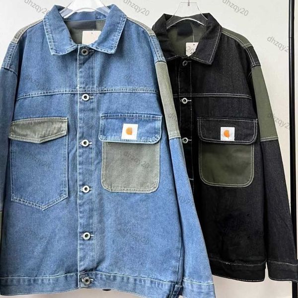 cash denim jacket designer splice baseball jackets autumn winter warm coat hip hop loose patch trend loose casual shirt single breasted card, Black;brown
cash denim jacket designer splice baseball jackets autumn winter warm coat hip hop loose patch trend loose casual shirt single breasted card, Black;brown