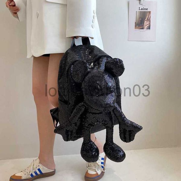 designer cute cartoon mouse travel bag messenger handbag mens womans fashion luxurious sequins doll casual student schoolbag personality bac
designer cute cartoon mouse travel bag messenger handbag mens womans fashion luxurious sequins doll casual student schoolbag personality bac