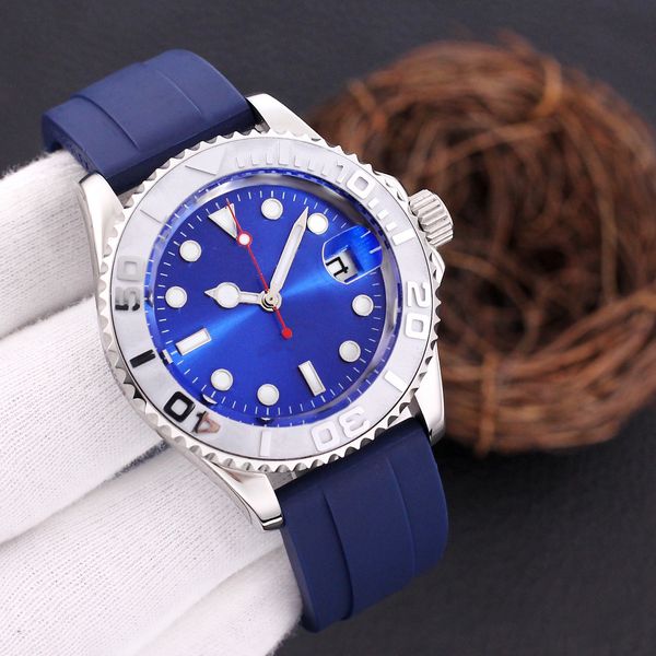 mens watch designer luxury watches 40mm sliding watch stainless steel rubber strap automatic mechanical luminous waterproof movement whatcs, Slivery;brown
mens watch designer luxury watches 40mm sliding watch stainless steel rubber strap automatic mechanical luminous waterproof movement whatcs, Slivery;brown