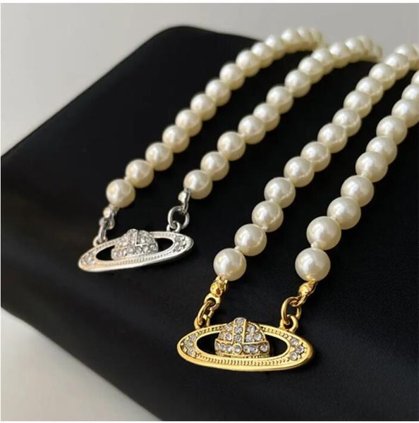 2023 pearl necklace women designer design saturn beaded pendant ladies diamond pin necklaces pearles necklace wedding party gift, Silver
2023 pearl necklace women designer design saturn beaded pendant ladies diamond pin necklaces pearles necklace wedding party gift, Silver