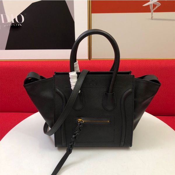 handbag women's designer the tote bags black genuine leather tote bag crossbody shoulder wallet chain bag fashion smiling face messenge
handbag women's designer the tote bags black genuine leather tote bag crossbody shoulder wallet chain bag fashion smiling face messenge