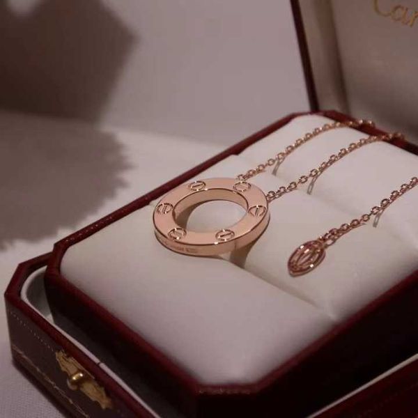 kajia high version single ring round cake necklace love with diamond smooth pendant 18k rose gold korean cross chain, Silver
kajia high version single ring round cake necklace love with diamond smooth pendant 18k rose gold korean cross chain, Silver