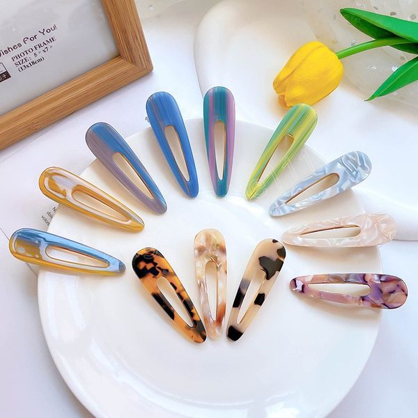 women fashion hairpins acetate hair clip korean bb hairgrip geometric barrettes waterdrop shape headwear girls hair accessories, Slivery;white
women fashion hairpins acetate hair clip korean bb hairgrip geometric barrettes waterdrop shape headwear girls hair accessories, Slivery;white