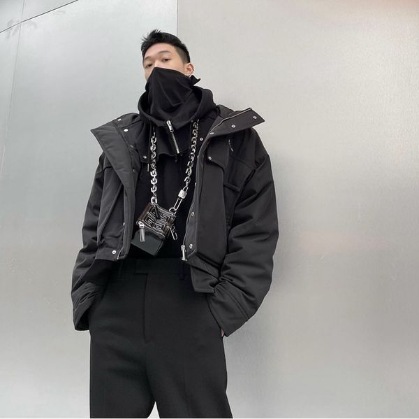 alyx winter big pocket overalls jacket vintage plain cargo men's coat warm baseball padded puffer plus size jackets man's motocycl, Black;brown
alyx winter big pocket overalls jacket vintage plain cargo men's coat warm baseball padded puffer plus size jackets man's motocycl, Black;brown