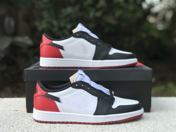 designer basketball shoes 1 black toe 1s white/black gym red og real leather outdoor sneakers with box, Red;white
designer basketball shoes 1 black toe 1s white/black gym red og real leather outdoor sneakers with box, Red;white