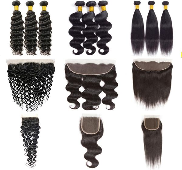 human virgin hair straight bundles with lace closure frontal brazilian weave weft body natural water deep wave jerry afro kinky cu1903450, Black
human virgin hair straight bundles with lace closure frontal brazilian weave weft body natural water deep wave jerry afro kinky cu1903450, Black