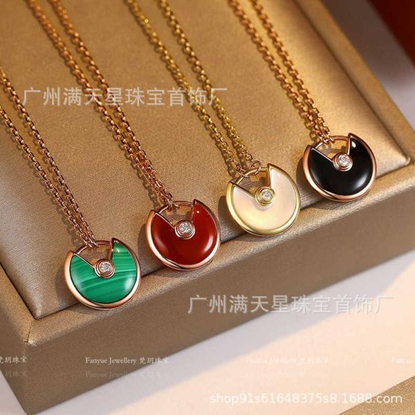kajia amulet necklace 18k rose gold white fritillaria agate pendant fan shaped life year red jade bone chain, Silver
kajia amulet necklace 18k rose gold white fritillaria agate pendant fan shaped life year red jade bone chain, Silver