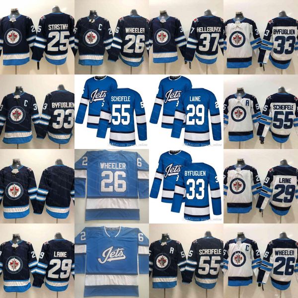 2017-2018 season winnipeg jets 29 patrik laine 33 dustin byfuglien 55 mark scheifele blank hockey jerseys, Black;red
2017-2018 season winnipeg jets 29 patrik laine 33 dustin byfuglien 55 mark scheifele blank hockey jerseys, Black;red