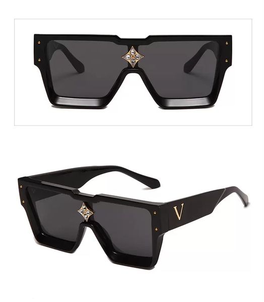 fashion luxury men cyclone sunglasses vintage 1547 square frame rhomboid diamond glasses avant-garde unique style anti-ultraviolet come with, White;black
fashion luxury men cyclone sunglasses vintage 1547 square frame rhomboid diamond glasses avant-garde unique style anti-ultraviolet come with, White;black