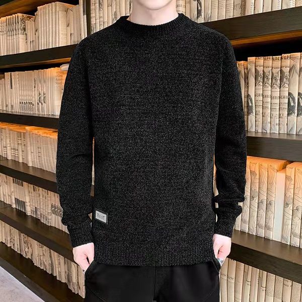 sweaters men's plush thickened winter coat men's middle-aged and elderly father's sweater base t-shirt, White;black
sweaters men's plush thickened winter coat men's middle-aged and elderly father's sweater base t-shirt, White;black