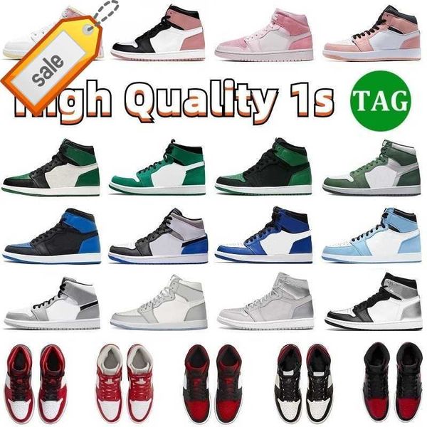 2022 new jumpman 1 1s basketball shoes og high pine green black court purple royal bred toe nc obsidian unc game sneakers trainers 36-47
2022 new jumpman 1 1s basketball shoes og high pine green black court purple royal bred toe nc obsidian unc game sneakers trainers 36-47