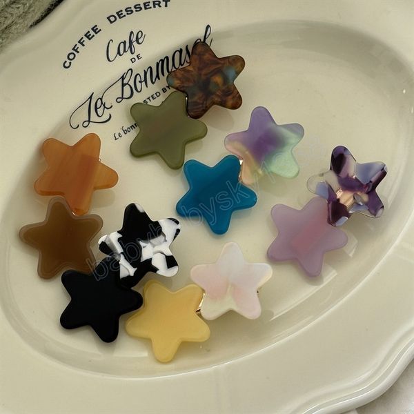 woman mini five-pointed star acetate hair clips barrettes hair trendy girls hair accessories headwear hairpin side clip, Slivery;white
woman mini five-pointed star acetate hair clips barrettes hair trendy girls hair accessories headwear hairpin side clip, Slivery;white