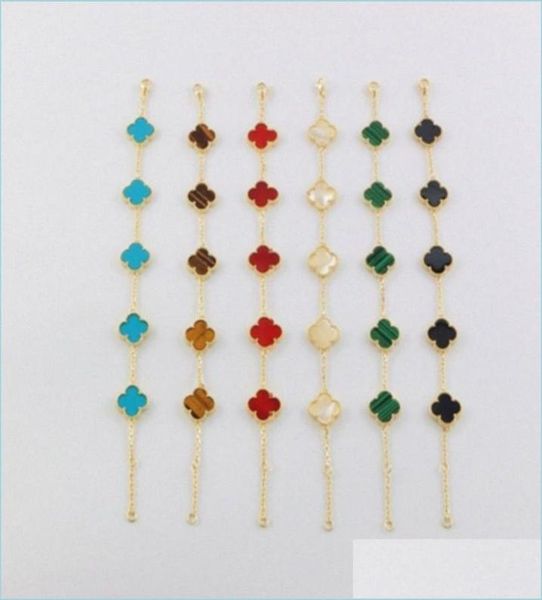chain fashion womens luxury designer chain bracelet five flowers fourleaf clover bracelets 18k gold jewelry drop delivery 2022 dhy3400882, Black
chain fashion womens luxury designer chain bracelet five flowers fourleaf clover bracelets 18k gold jewelry drop delivery 2022 dhy3400882, Black