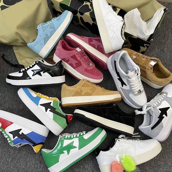 bapestas bapesta baped sta casual shoes sk8 low men women black white pastel green blue suede pink mens womens trainers outdoor sports sneak
bapestas bapesta baped sta casual shoes sk8 low men women black white pastel green blue suede pink mens womens trainers outdoor sports sneak