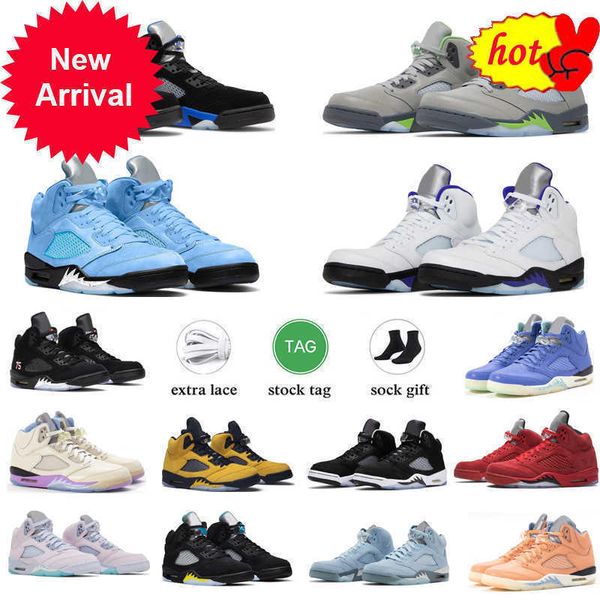 og 2023 high shoes jumpman 5 basketball shoe shoes 5s unc green bean crimson bliss sail easter pinksicle oreo quai michigan stealth 2.0 jade
og 2023 high shoes jumpman 5 basketball shoe shoes 5s unc green bean crimson bliss sail easter pinksicle oreo quai michigan stealth 2.0 jade