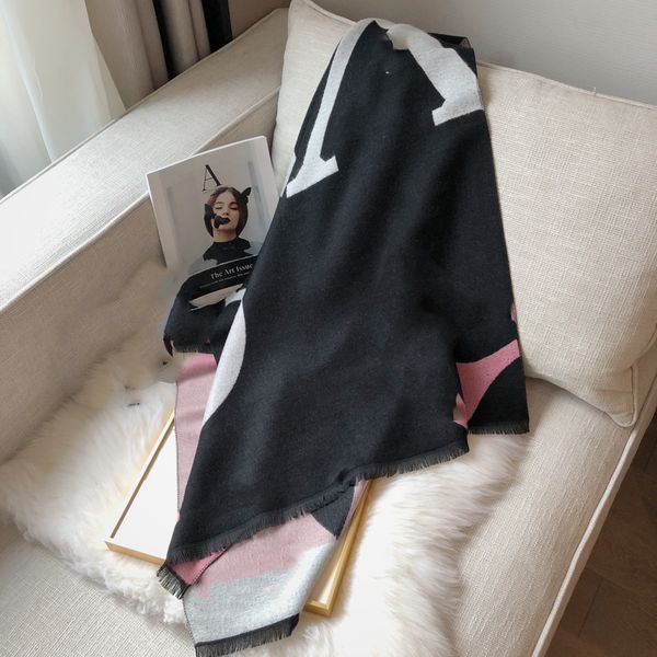 women scarf brand neckerchief 180x70cm winter letter cashmere designer brand warm soft shawl wrap scarves without box, Blue;gray
women scarf brand neckerchief 180x70cm winter letter cashmere designer brand warm soft shawl wrap scarves without box, Blue;gray