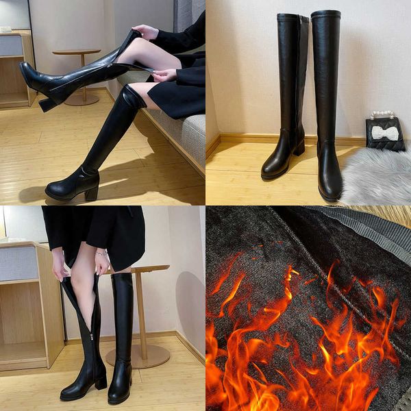 boots rimocy autumn winter warm over the knee women fashion side zipper high heels long woman soft pu leather botas mujer 221213, Black
boots rimocy autumn winter warm over the knee women fashion side zipper high heels long woman soft pu leather botas mujer 221213, Black